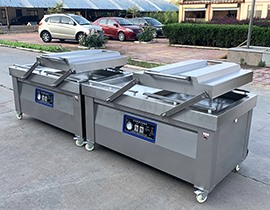 河北客戶訂購(gòu)雙室真空包裝機(jī)